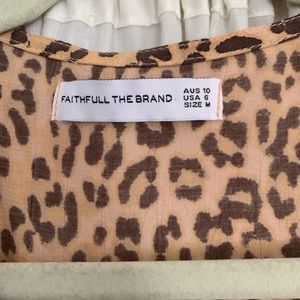 faithfull the brand baja wrap dress